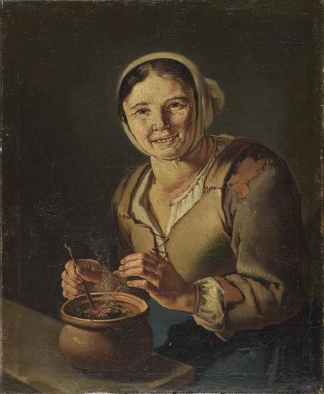 Femme au brasero
