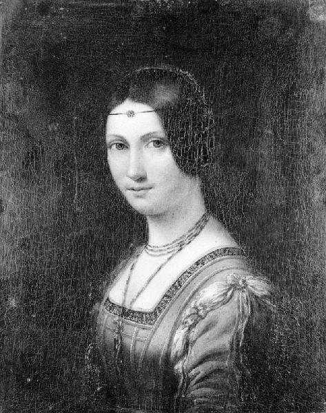 La belle Ferronnière (copie d'après Vinci)