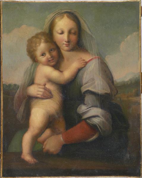 La Madone de la Tour (copie d'après Raphaël) ; La Madone Mackintosh (autre titre)