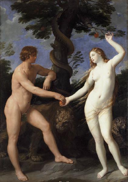 Adam et Eve au Paradis ; La Tentation d'Adam