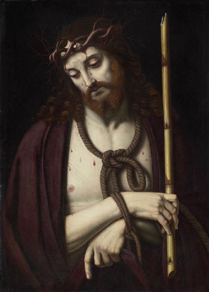 Le Christ au roseau (copie d'après Andrea Solario)