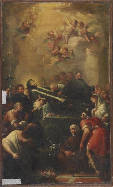 La Mort de saint Nicolas de Tolentino