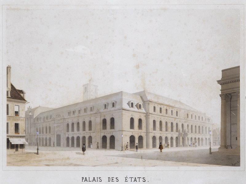 Façade du Musée des Beaux-Arts de Dijon