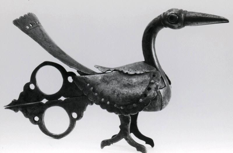 Bobèche en forme d'oiseau