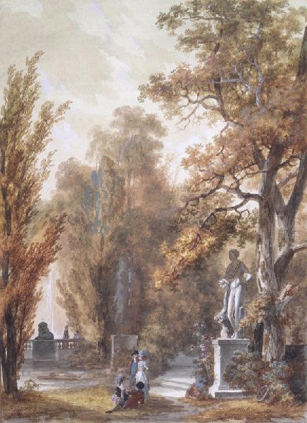 Effet d'automne dans un parc