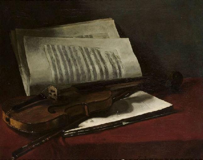 Nature morte au violon