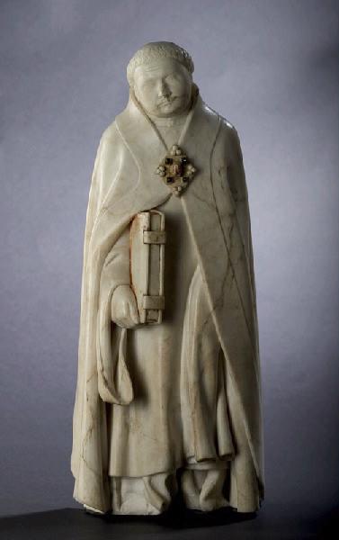 Tombeau de Jean sans Peur : Pleurant n° 46 (Chantre)