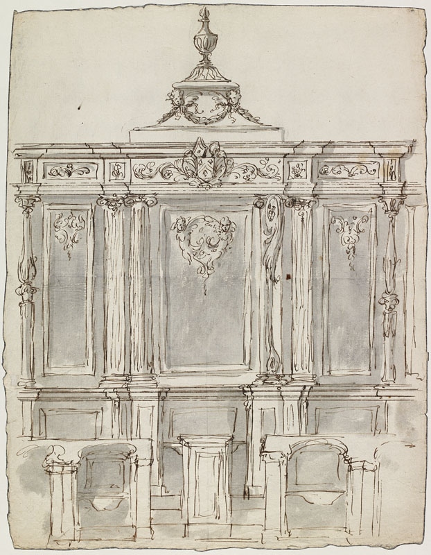 Boiseries de stalles (Titre attribué)