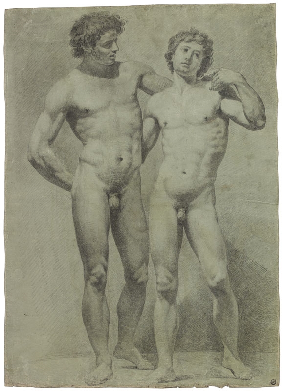 Académie : deux hommes debout