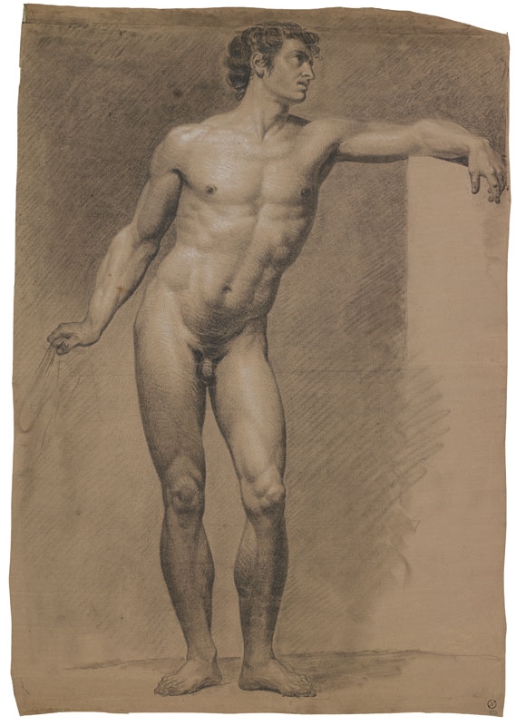 Académie d'homme de face