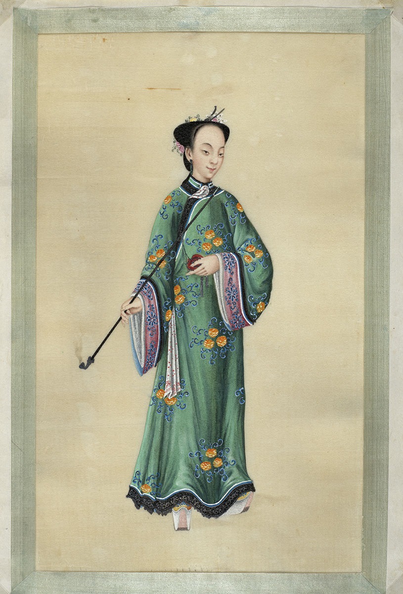 Fumeuse d'opium ; Portrait de femme