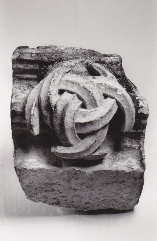 Elément mouluré armorié