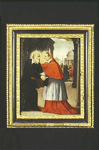 Saint Charles Borromée et saint Philippe Néri