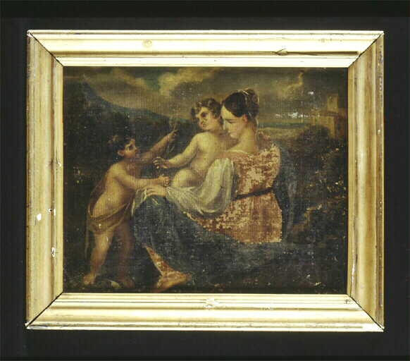 Vierge à l'enfant et saint Jean-Baptiste
