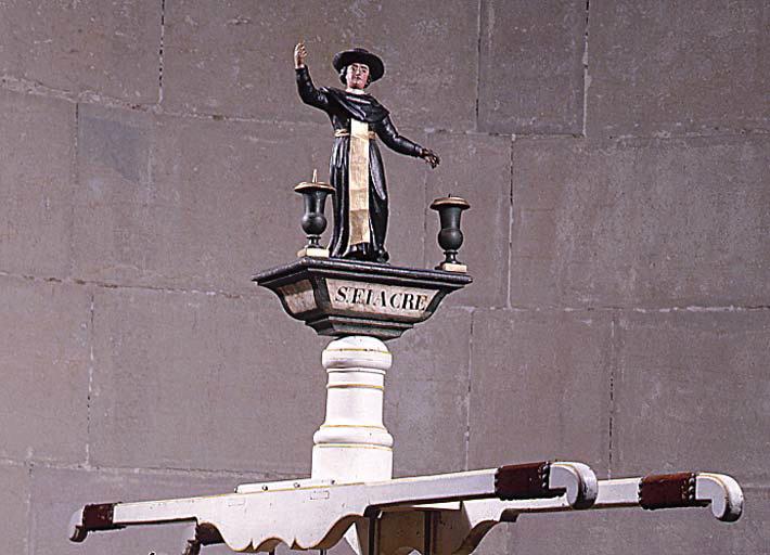 Saint Fiacre (bâton de procession)