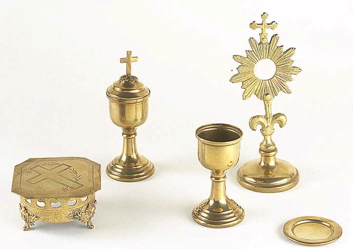 Jeu de messe : patène