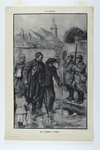 La gloire passe ... [titre factice]