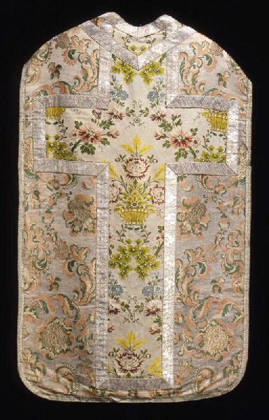 Chasuble argent