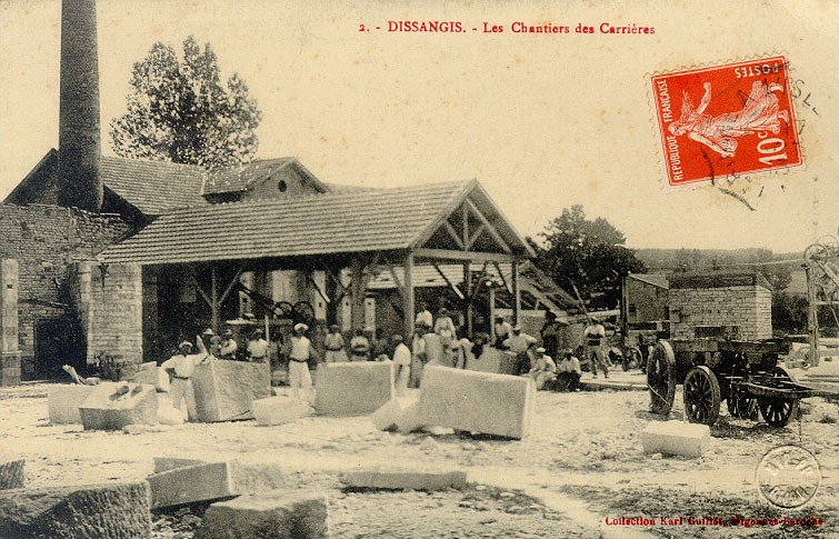 2. DISSANGIS. - Les chantiers des Carrières