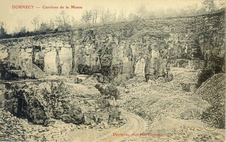 DORMECY - Carrières de la Manse