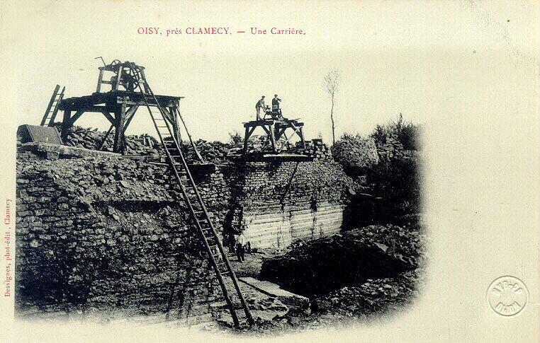 Oisy près Clamecy - Carrière