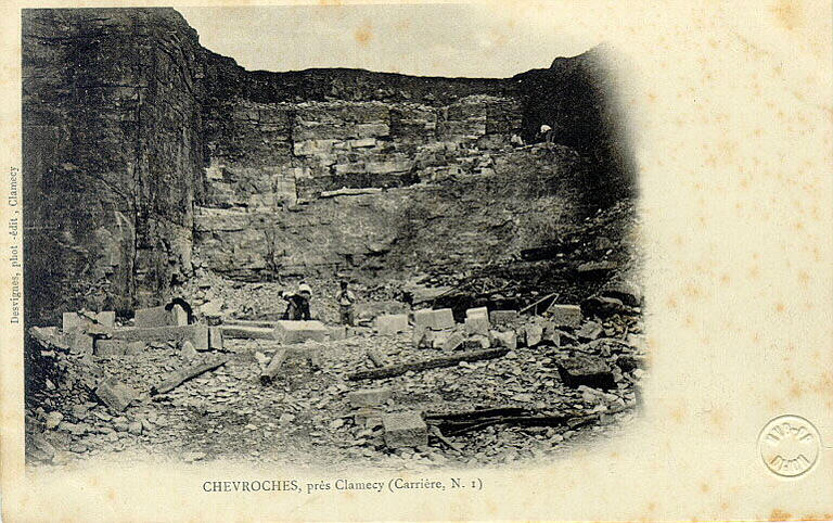 Chevroches près Clamecy - Carrière