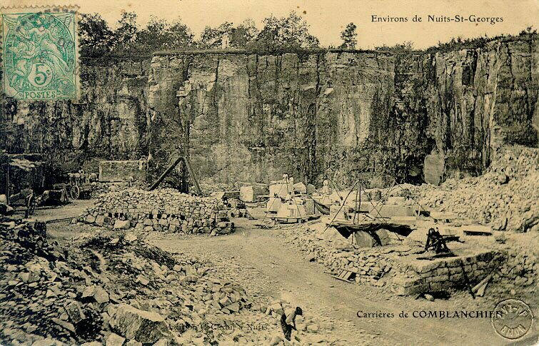 Environs de Nuits-St-Georges // Carrières de COMBLANCHIEN