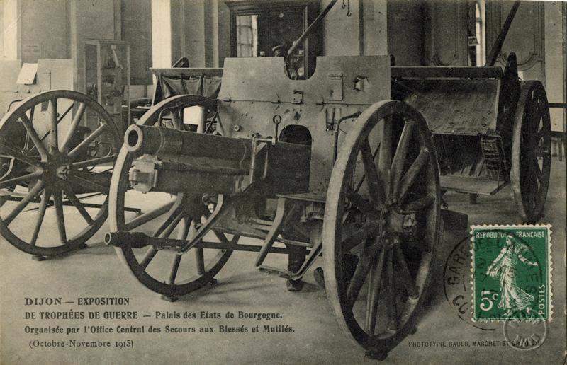 Dijon - Exposition de trophées de guerre
