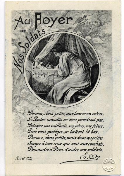 Au foyer de nos soldats