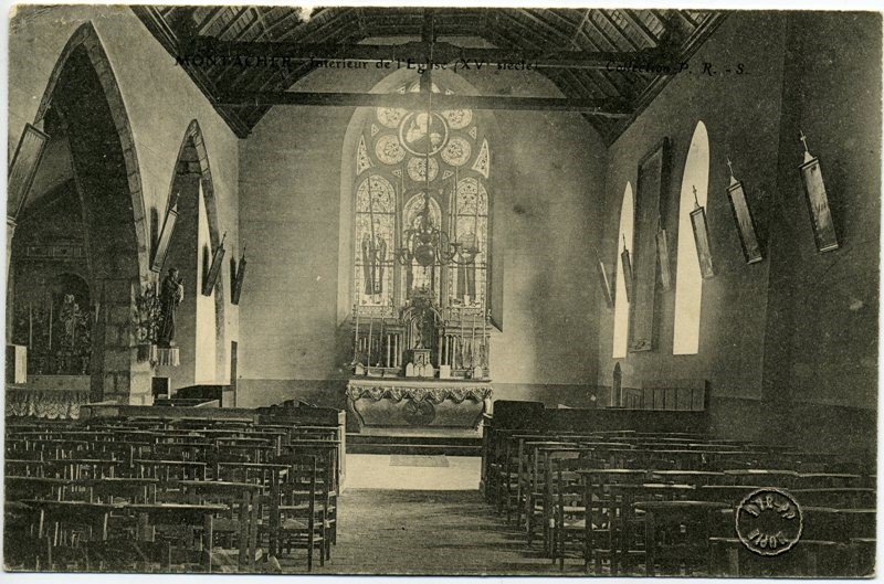 MONTACHER - Intérieur de l'Eglise (XV° siècle)
