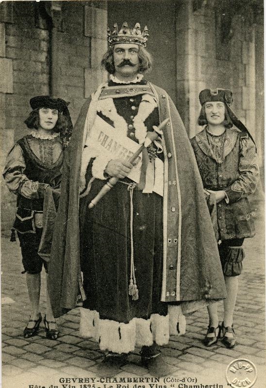 GEVREY-CHAMBERTIN (Côte-d'Or) / Fête du vin 1825 - Le Roi des Vins "Chambertin"