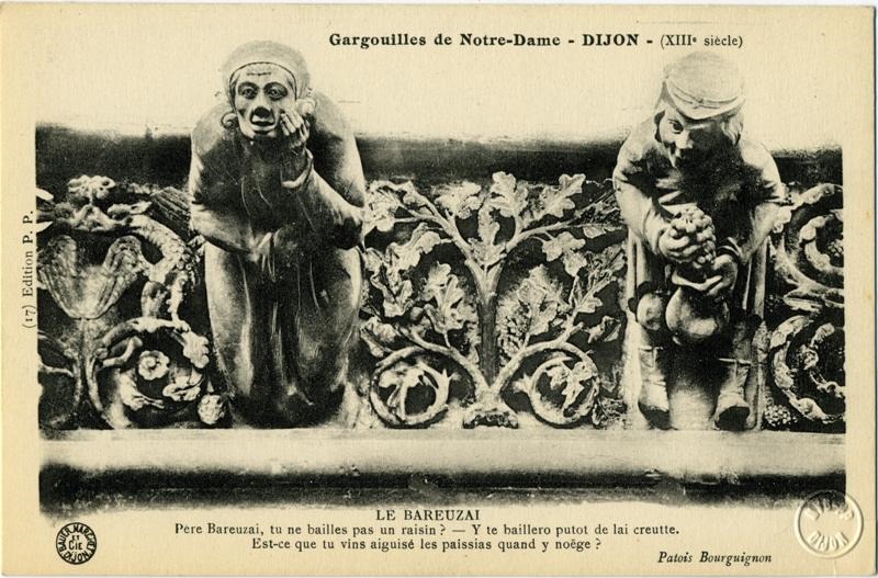 Gargouilles de Notre-Dame - DIJON (XIIIe siècle)