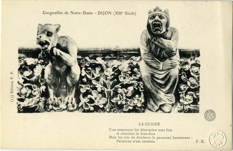 Gargouilles de Notre-Dame - DIJON (XIIIe siècle)