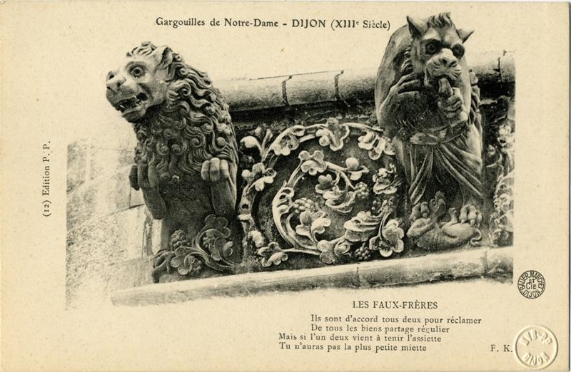 Gargouilles de Notre-Dame - DIJON (XIIIe siècle)