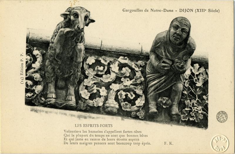 Gargouilles de Notre-Dame - DIJON (XIIIe siècle)
