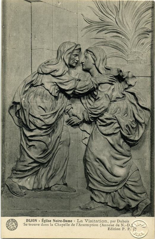 DIJON - Eglise Notre-Dame - La Visitation, par Dubois