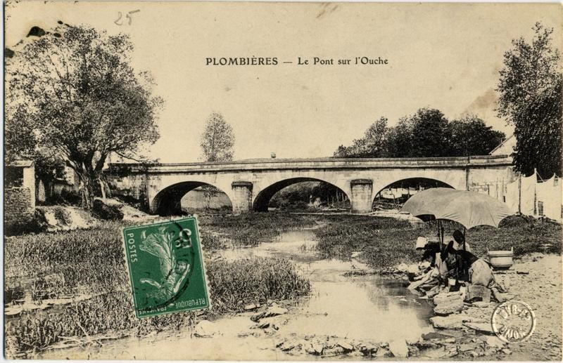 PLOMBIERES - Le Pont sur l'Ouche