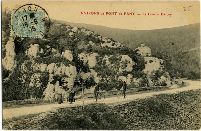 ENVIRON de PONT-de-PANY - La Courbe Darcy