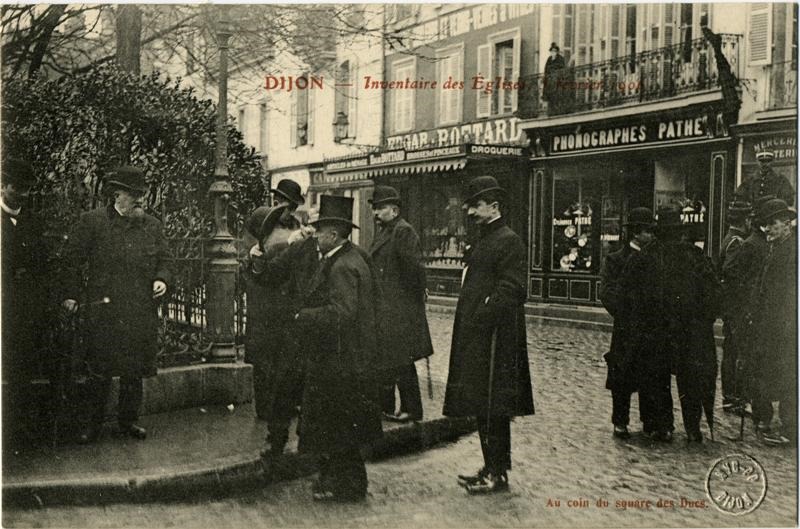 DIJON - Inventaire des Eglises, 3 février 1906
