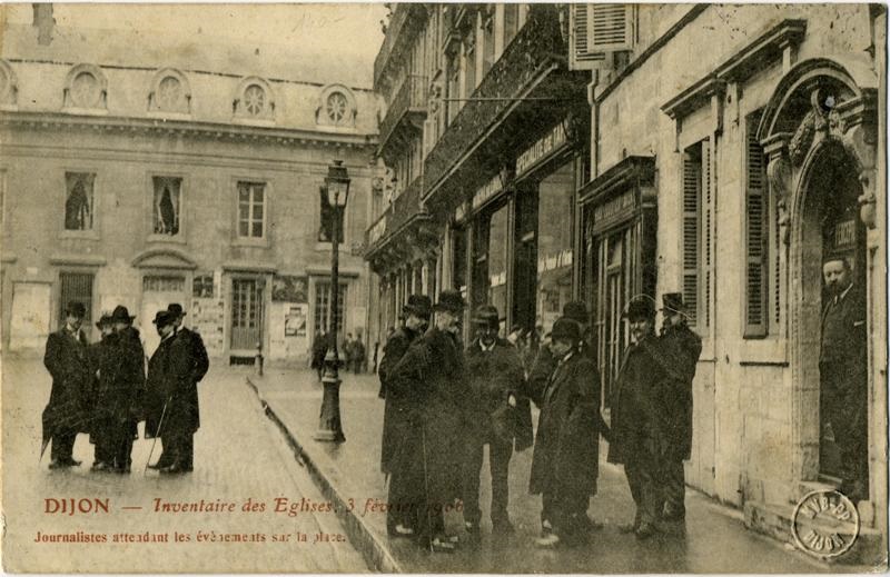 DIJON - Inventaire des Eglises, 3 février 1906