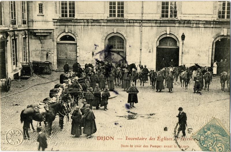 DIJON - Inventaire des Eglises, 3 février 1906