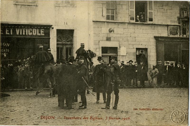 DIJON - Inventaire des Eglises, 3 février 1906