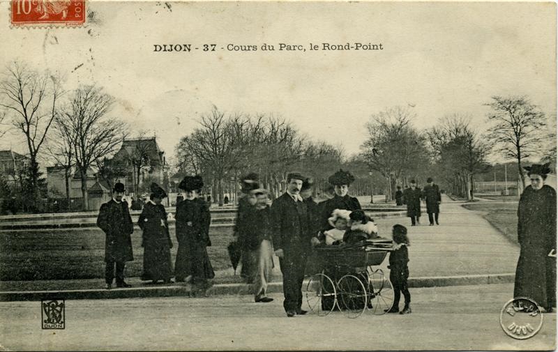 DIJON - 37 - Cours du Parc, le Rond-Point