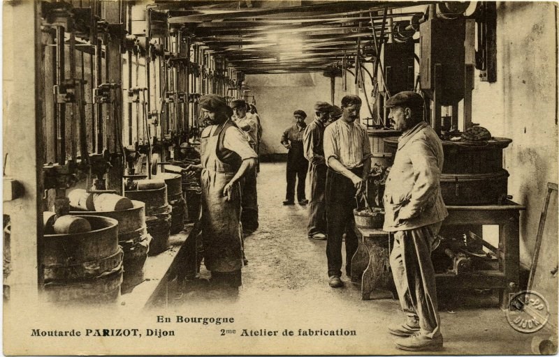 En Bourgogne - Moutarde Parizot, Dijon - 2me Atelier de fabrication