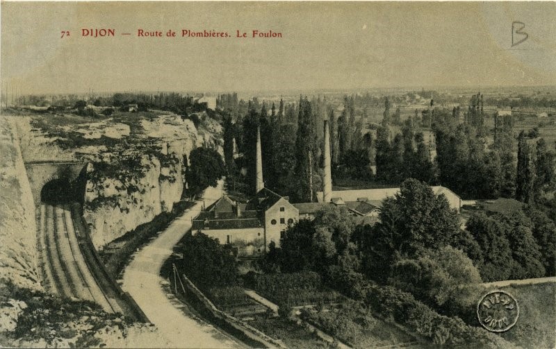 72 DIJON - Route de Plombières. Le Foulon