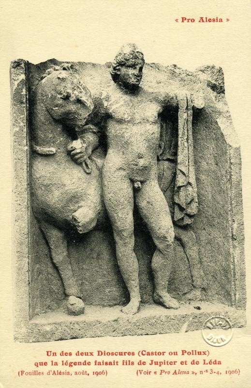Un des deux Dioscures (Castor ou Pollux)