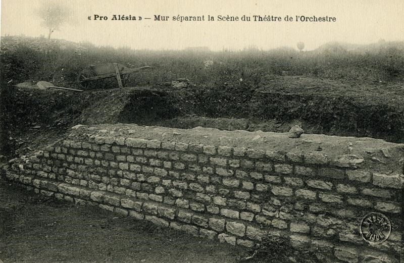 Mur séparant la Scène du Théâtre de l'Orchestre