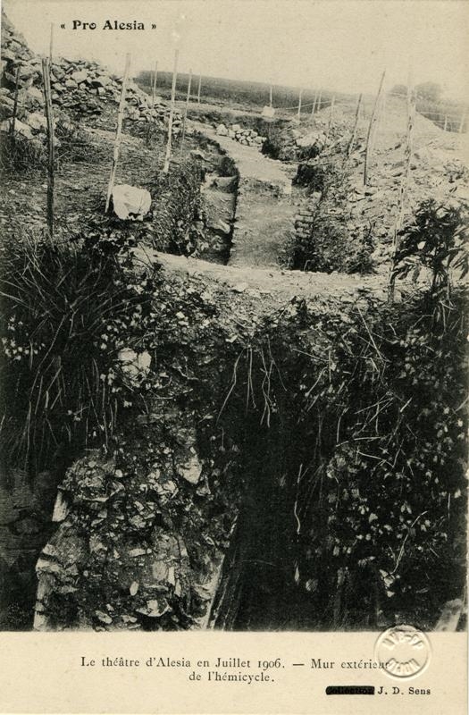 Le théâtre d'Alésia en Juillet 1906