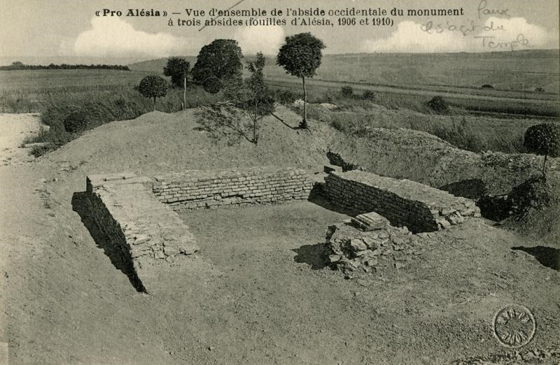 Vue d'ensemble de l'abside occidentale