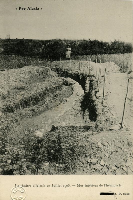 Le théâtre d' Alésia en Juillet 1906